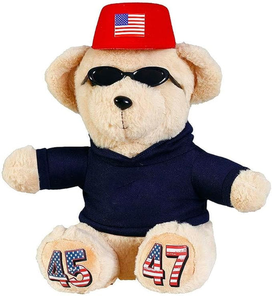 Donald Bear with Red Hat Donald MerchandiseTeddy Bear Donald Gifts Funny Toys