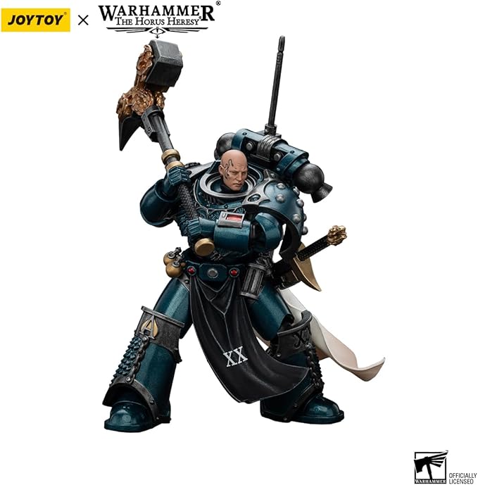 JOYTOY Warhammer The Horus Heresy Alpha Legion Harrowmaster Armillus Dynat - 1:18 Scale 4.96in Action Figure Mecha Joy Toy Collection Model