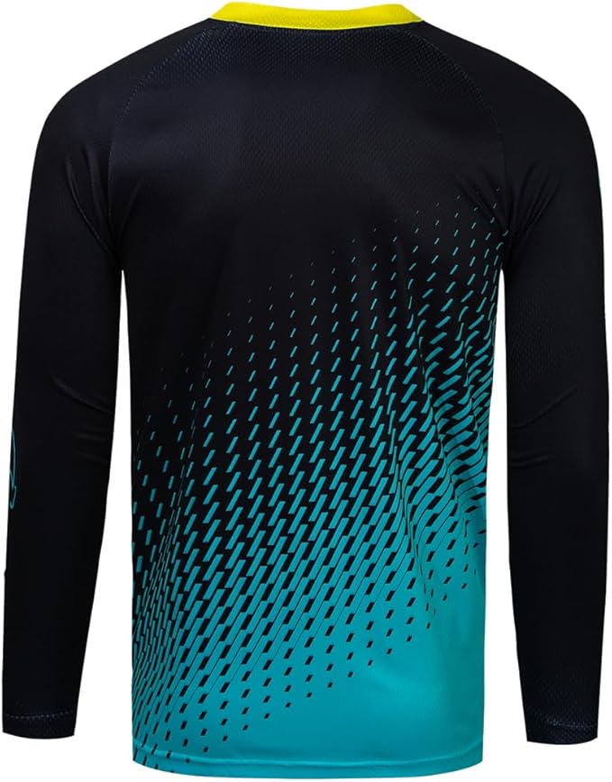 Dirt Bike Jersey for Youth, Kids Mountain Bicycle Shirt Long Sleeve Children Downhill Jerseys for Motorcycle Motocross