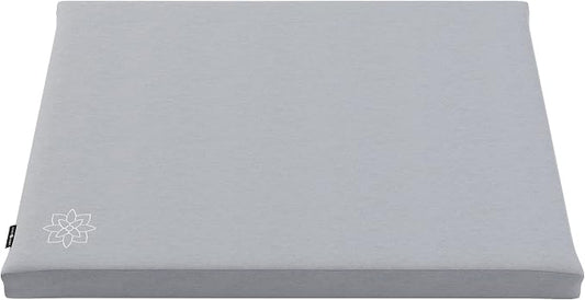 Mindful & Modern Zabuton Meditation Mat - Cotton Filled Yoga and Meditation Pad - Zabuton Meditation Cushion for Kneeling and Sitting Support - Large Rectangular Sitting Floor Pillow for Bench or Zafu