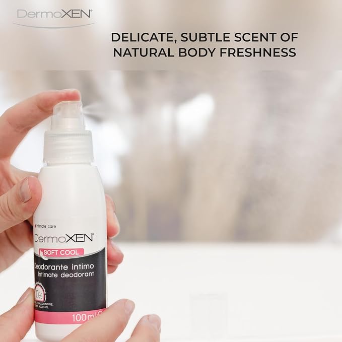 DERMOXEN 4Girls Intimate Cleanser for Kids + Soft Cool Intimate Deodorant Spray | Gentle Daily Hygiene Set | pH Balanced Care & Odor Freshness | Sensitive Skin Safe