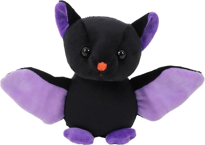 Spooky Halloween Bat Stuffed Animal - Adorable Cute & Creepy Bat Plush Toy - Perfect Halloween Decor & Gift for All Ages - Limited Edition Collectible - 6 inch