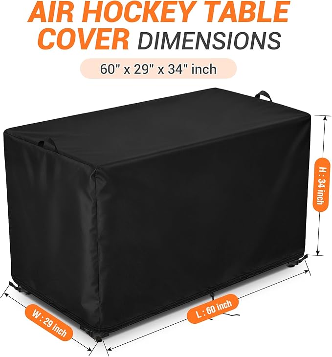 Air Hockey Table Cover Dustproof Table Top Air Hockey Cover for Home Game Room