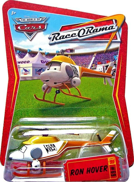 Disney / Pixar CARS Movie 1:55 Die Cast Race-O-Rama Package Ron Hover