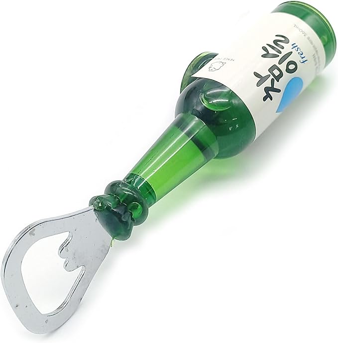 Creative Korea Soju Shape Bottle Opener Kitchen Accessories Fridge Magnets (E)