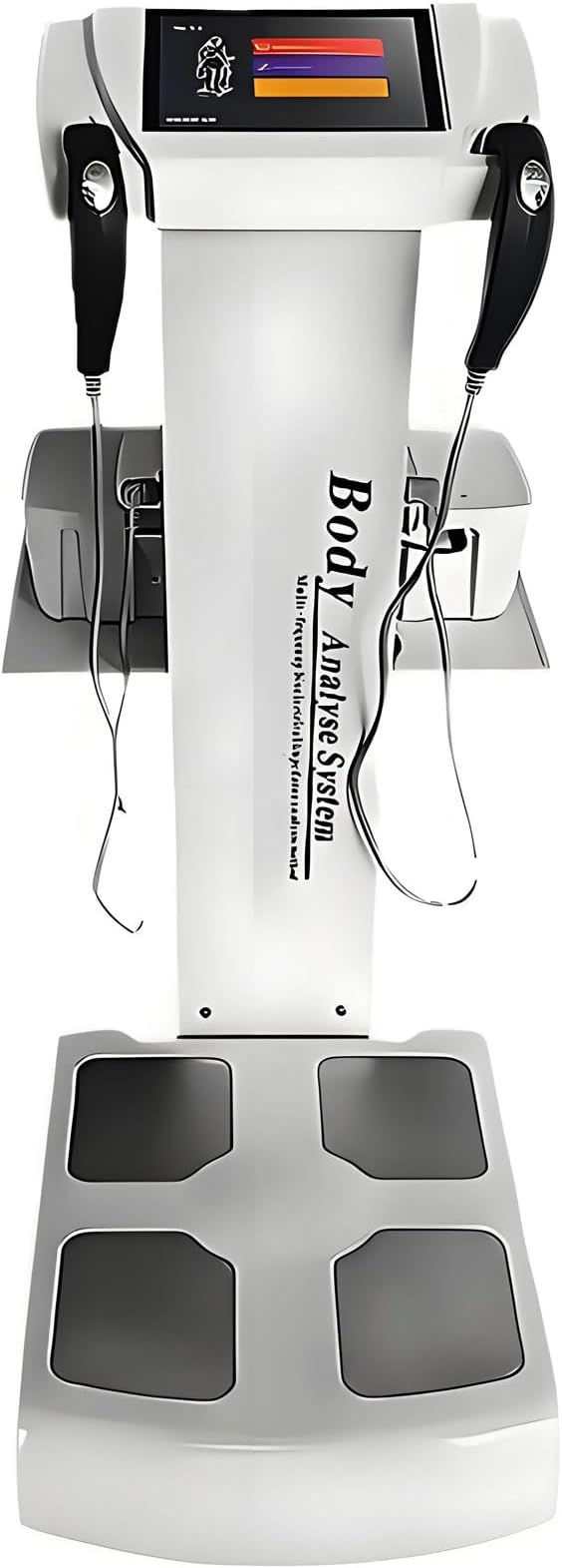 Commercial Body Composition Analyzer for Gym and Home Used Analyzer Body Health Machine Bioelectrical Impedance,Wireless Printing White
