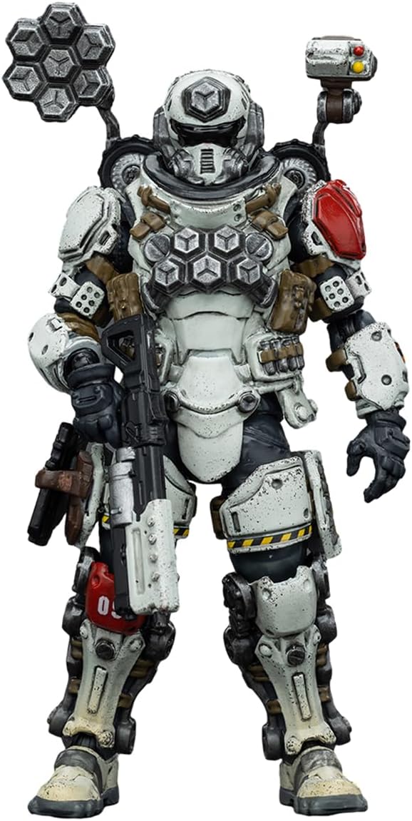 JOYTOY 1/18 Action Figure Battle for The Stars Sorrow Expeditionary Forces 09th Legion Assault Company-Signaller Collection Model Birthday Gifts