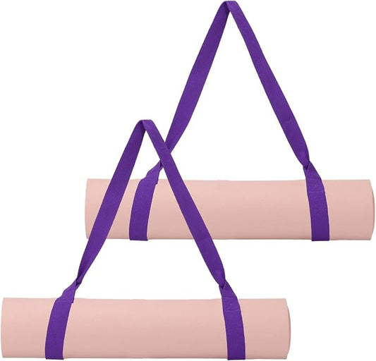 Yoga Mat Straps for Carrying, Adjustable Exercise Mat Sling Holder Multi Purpose Mats Carrier