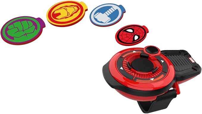 Marvel Super Hero Trainer - Interactive Fitness Toy for Kids, Motion Activated Superhero Training Game, Includes Hero Tokens & Map, Encourages Active Play & STEM Learning with 40+ Heroes & Villains