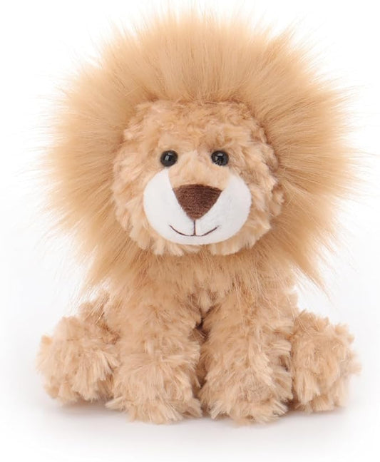 Apricot Lamb Yellow Plush Lion Stuffed Animals for Kids, Soft Cute Plush Toys for Baby Girl and Boy, 6.3 Inches