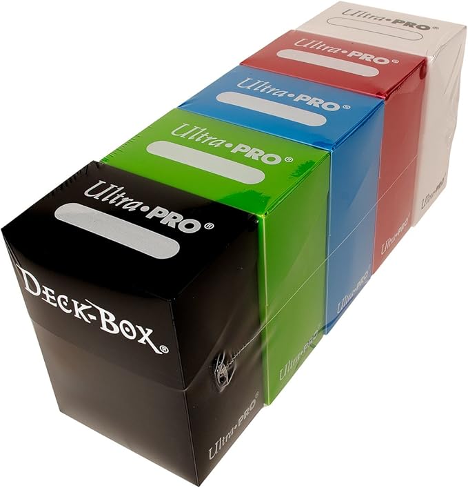 Ultra PRO - Protect & Store Valuable Cards Deck Box for Pokemon/Magic/YuGiOh Collectible Cards Storage, Card Organizer