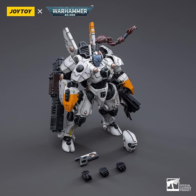 JOYTOY 1/18 Action Figures Warhammer 40k Mecha Joy Toy Model Toys T'au Empire Commander Shadowsun