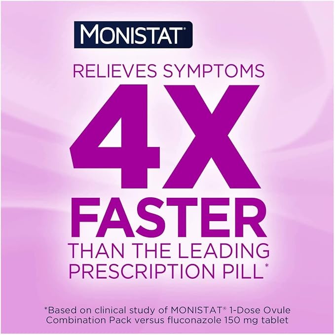 Monistat 7 Simple Feminine Cream with RX Strength, 7 Day Medicated Cream, Pack of 3