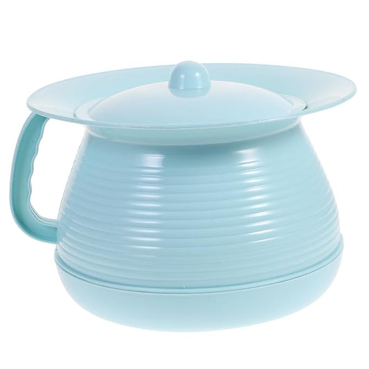 Hemoton Plastic Boys and Girls Urinal Travel Essential for Toddlers Portable Potty Urine Bucket Urine Pot Spittoon Lid Easy Clean Camping Gear