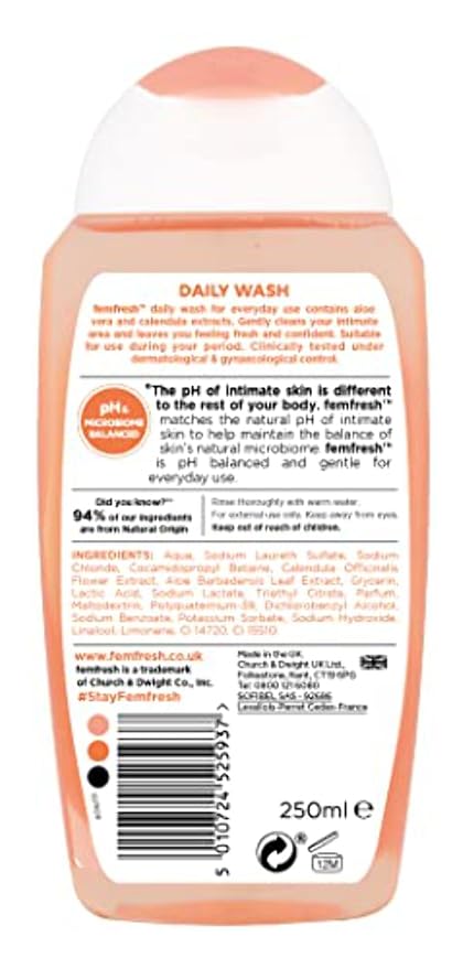 Femfresh Intimate Hygiene Daily Intimate Wash 250Ml