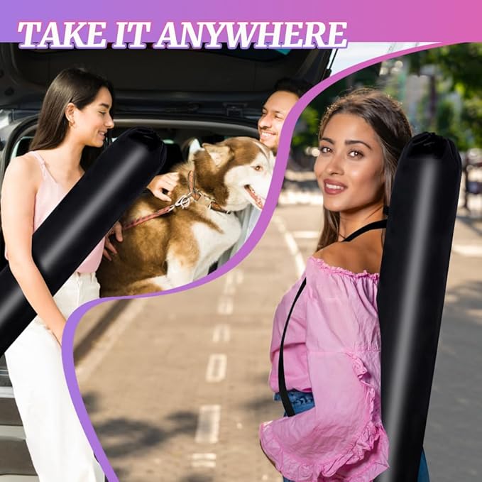 Puzzle roll up mat Set of 4 for 500-1500 Piece Puzzles, a Great Gift for Puzzle Lovers, Soft Felt Weave, Easy to Carry When Traveling