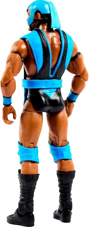Mattel WWE Elite Collection Action Figure & Accessories, Series #98 Farooq Asad 6-inch Collectible with 25 Articulation Points & Swappable Hands