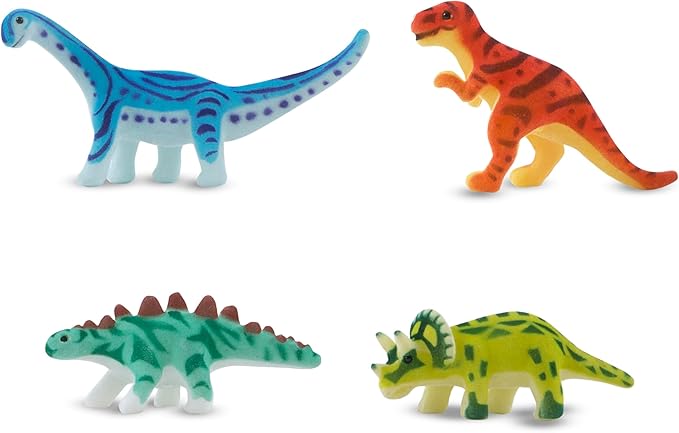 Melissa & Doug Prehistoric Playground Dinosaur Activity Rug (39 x 36 inches) - 4 Toy Animals