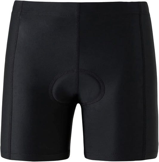 Boys Cycling Pants 3D Padded Shorts Girls Bike Shorts Black Bike Shorts for Kids