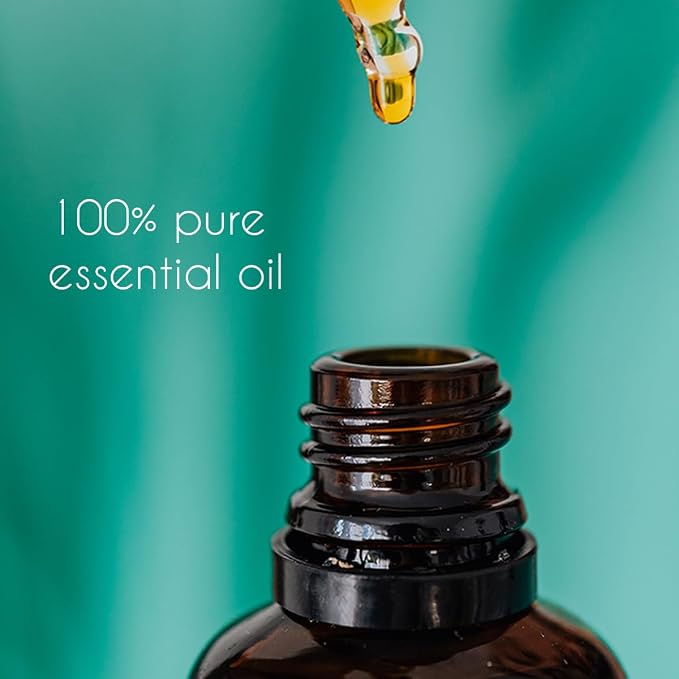 Patchouli Essential Oil - 1 fl oz (100% Pure & Uncut) Amber Glass Bottle w/Euro Dropper - GreenHealth