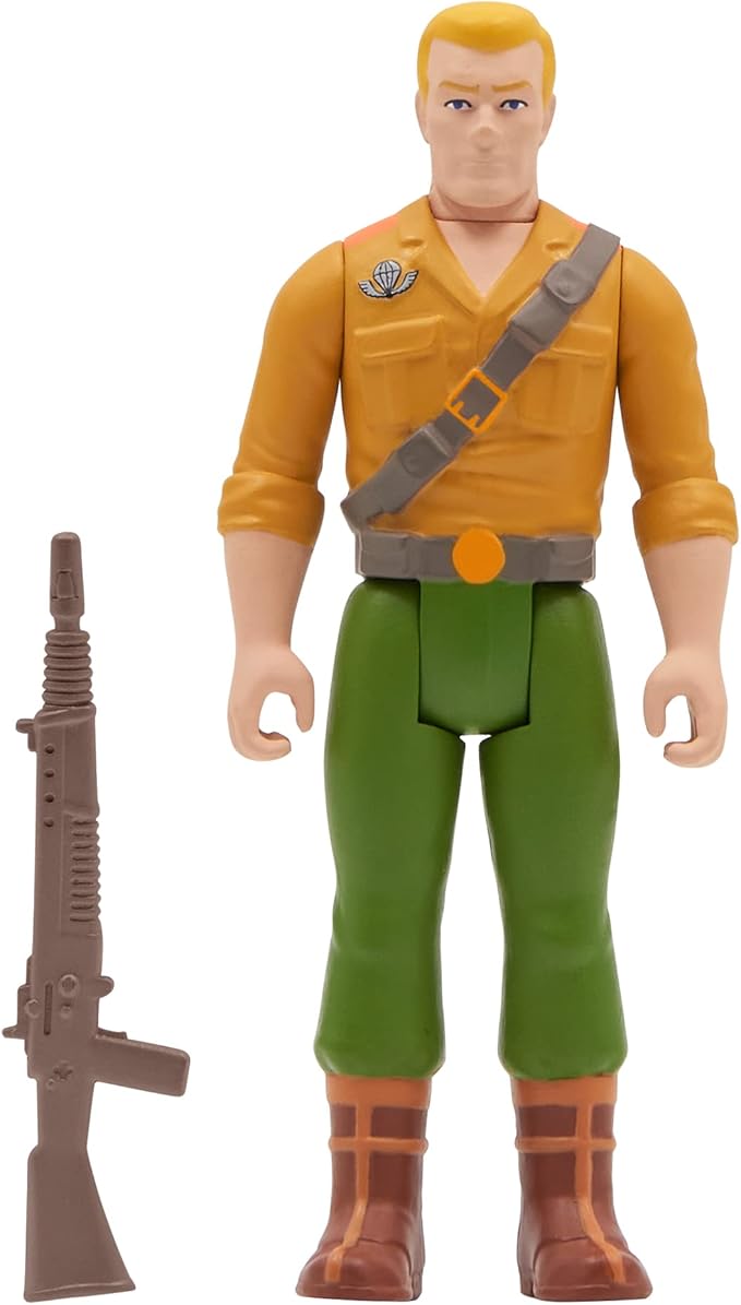 Super7 G.I. Joe Duke - 3.75" G.I. Joe Action Figure with Accessory Classic Cartoon Collectibles and Retro Toys