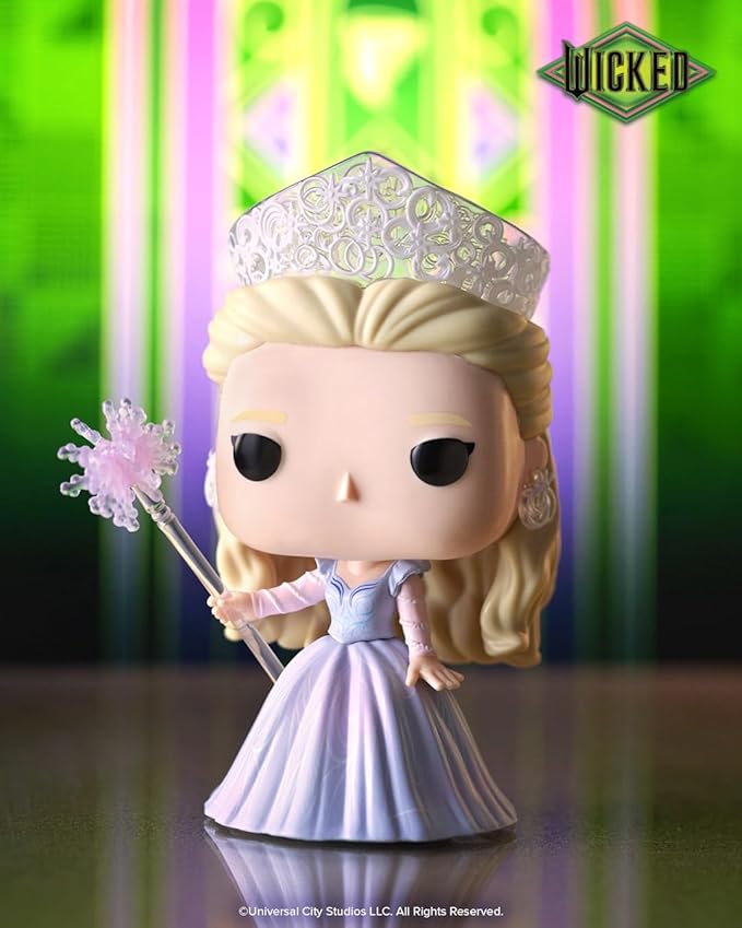 Funko Pop! Movies: Wicked Pt. 2 - Glinda in Blue Gown - Collectable Vinyl Figure - Gift Idea - Official Merchandise - Toys for Kids & Adults - Movies Fans - Model Figure for Collectors and Display