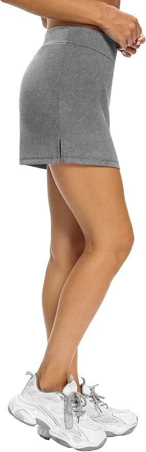 LouKeith Tennis Skirts for Women Golf Athletic Activewear Skorts Mini Summer Workout Running Shorts with Pockets