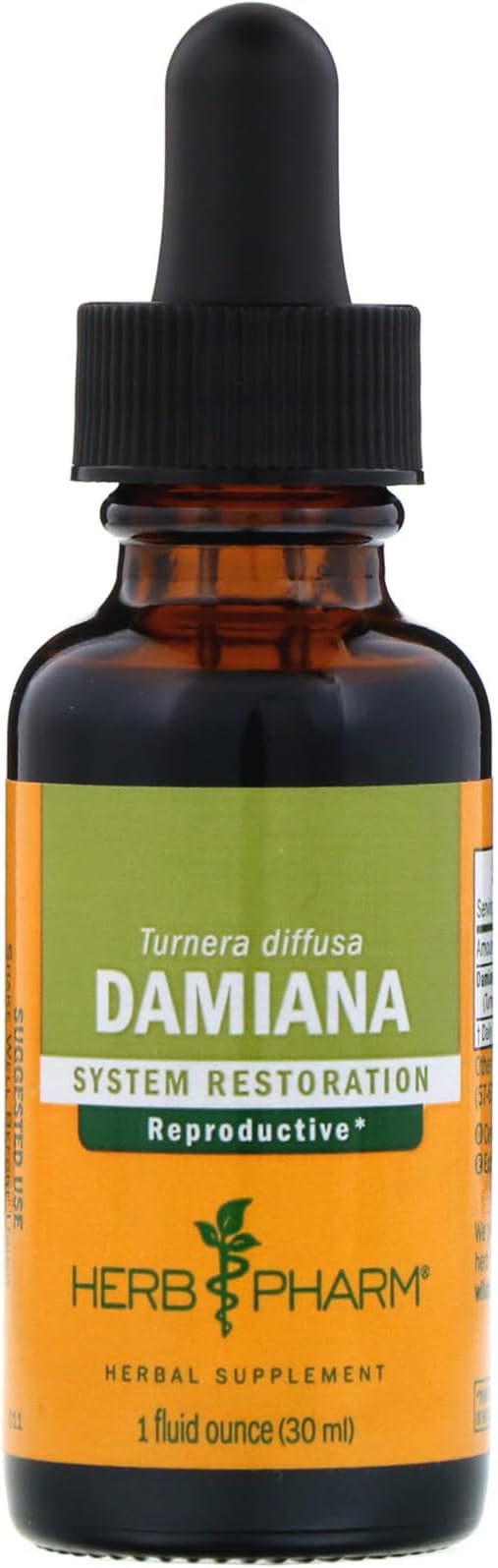 Herb Pharm Damiana Extract for Reproductive System Support - 1 Ounce