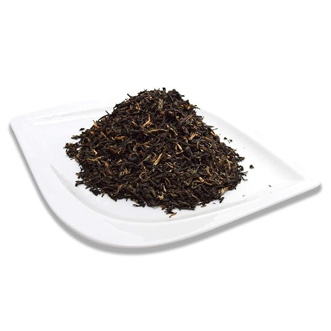 Organic Positively Tea Company, Yunnan Black Tea, Loose Leaf, 16 Ounce