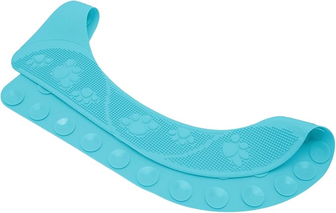 Universal Toilet Seat Cover Washable Silicone Non Slip Toilet Seat Pad Durable Soft Comfortable for Elderly Children Bathroom Home 39.5x34cm (Sky Blue)