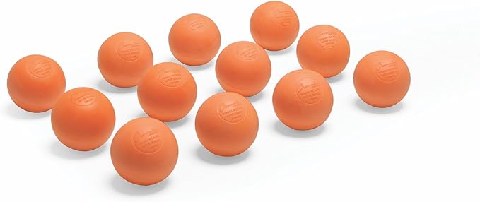 Champion Sports Lacrosse Balls – Official Size SEI Certified, Multi-Color Packs of 3, 6, or 12 for Practice & Games