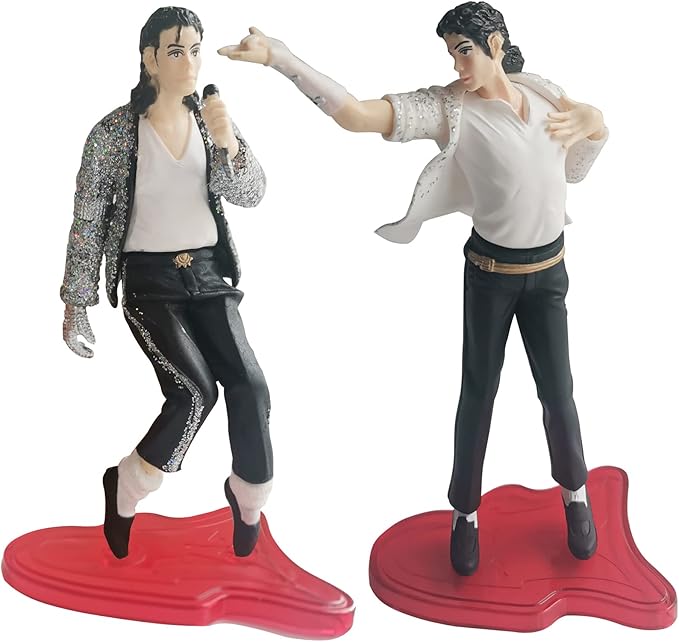 5 Pack Action Figure Dolls Rock King Classic Album Figure Playset (Colourful Version 5PC)