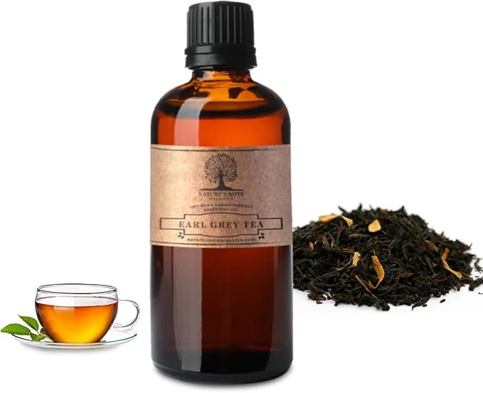 Earl Grey Tea - 100% Pure Aromatherapy Grade Essential oil by Nature's Note Organics - 1 Fl Oz