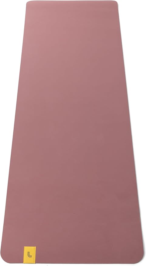 Lolë Pose Yoga Mat for Women with Strap Carrier – Non-Slip 5mm Thick