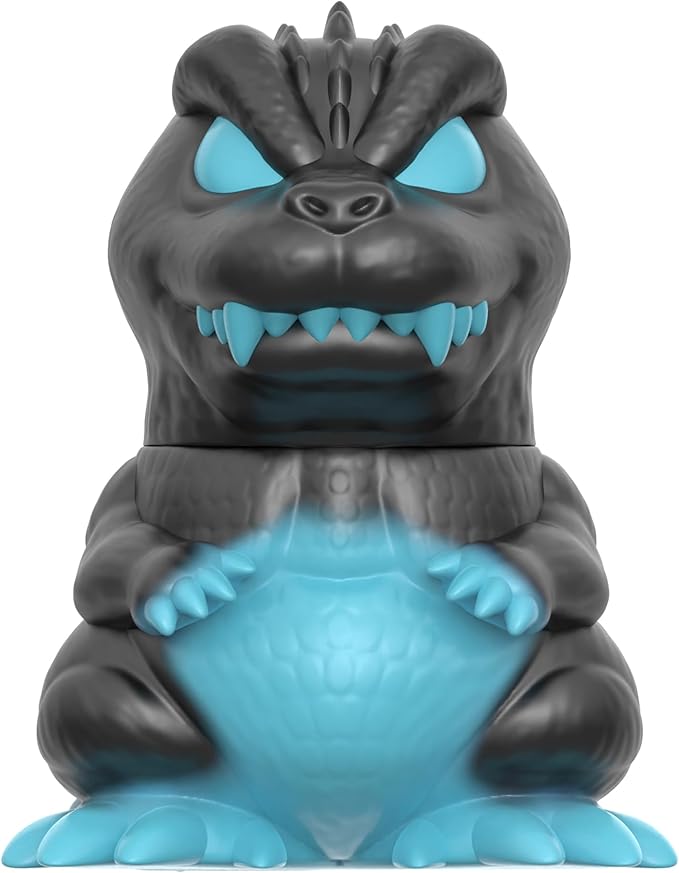Super7 Fun! Fun! Toho Godzilla 2001 Charging Vinyl Figure - 5" Glow-in-The-Dark Toho Godzilla Action Figure - Classic Movie Monster Fans Collectibles & Retro Toys - Limited Edition - Amazon Exclusive