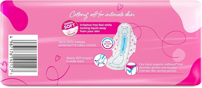 Whisper Ultra Soft Sanitary Pads - 30 Pieces (XL Plus)