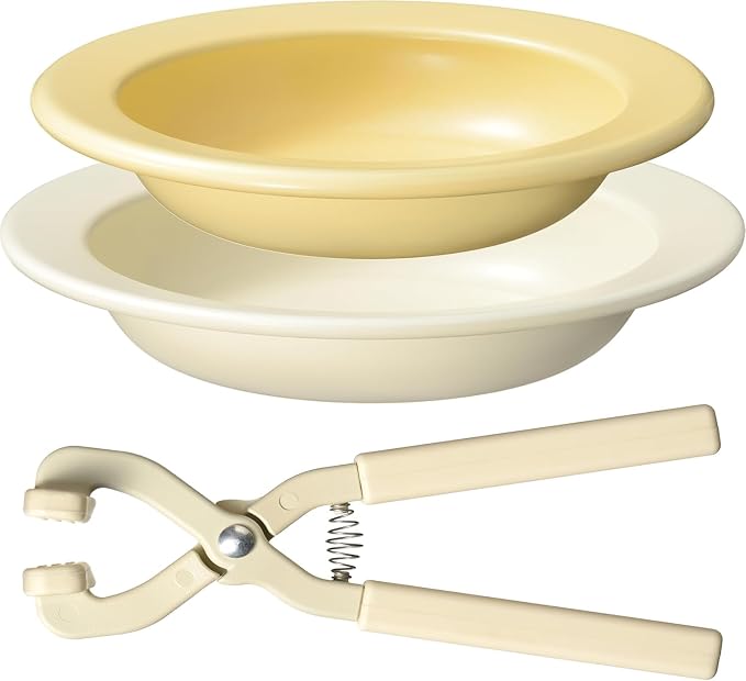 Wahei Freiz RB-3710 Heat Resistant Cooking Plate, Plate Pan, 7.1 inches (18 cm) and 7.9 inches (20 cm) Set, Dish-like Frying Pan, Gas, IH, Oven, Dishwasher Safe, Special Ceramic Treatment, PFOA/PFOS