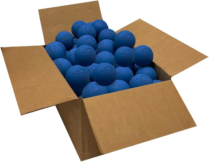 Velocity Lacrosse Balls - 1, 2, 3, 6, 12, 18, 24, 36, 60 and 120 Packs - for Practice, Official NFHS and College Approved Size