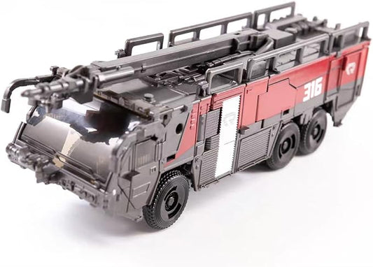 Deformation Robot Toys Car Model Action Figure Fire Engine Truck Gift for Boys Kids with Upgrade Kit