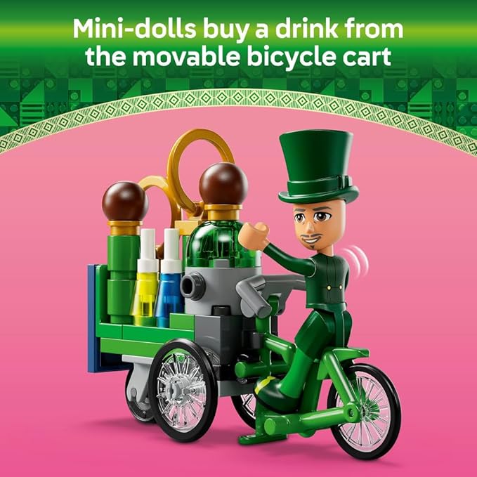LEGO Wicked Welcome to Emerald City, Collectible Game for Girls and Children from 9 Years with Tower Toy to Build and 5 Movie Characters including Glinda and Elphaba, Gift Idea 75684