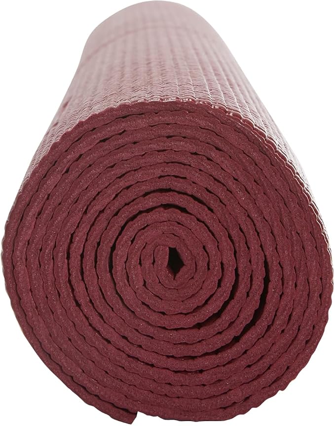 Everyday Yoga Deluxe Mat, Spacious 72"x24" Non-Slip Yoga Mat for Comfortable Home Workouts, 3-5mm Extra Thick
