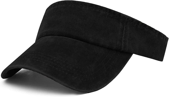 ANDICEQY Sports Sun Visor Hat, Sun Hat Visors for Women and Men for Outdoor | Adjustable Sun Visor Hats, Lightweight & Breathable, Cotton, Ideal for Running, Tennis, Golf, Outdoor Sports and Beach