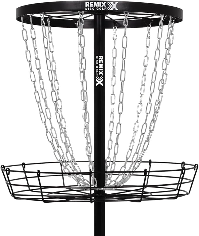 Remix Deluxe Practice Basket for Disc Golf - Choose Your Color and Style