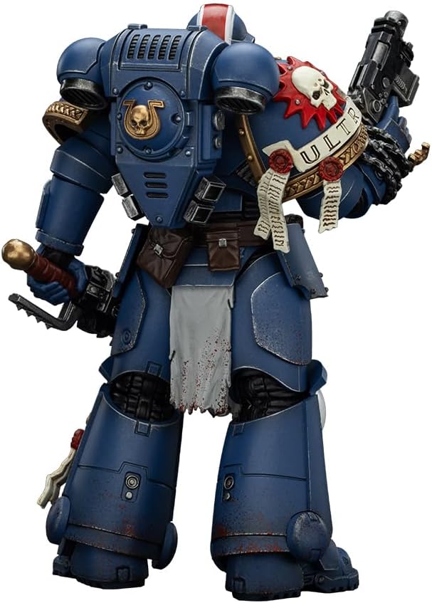 JOYTOY Warhammer 40,000 1/18 Action Figure Ultramarines Lieutenant Titus-Collectors Edition Collection Model Birthday Gifts