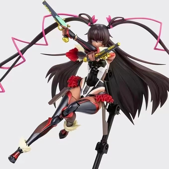 Yukikaze Mizuki Action Figure Movable Joint Models 5.5" Interchangeable Parts Original Painting Anime Figure Desktop Decoration Collections