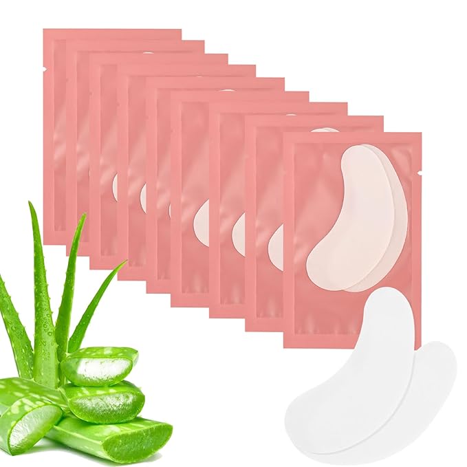 100 Pair Under Eye Pads Eyelash Extensions Patches Lash Extension Lint Free Under Hydrogel Eye Mask Pads Beauty Tools