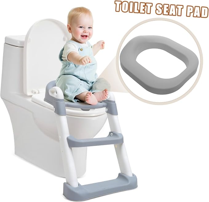 Toilet Seat Cover Seat Pad Potty Training Toilet Soft Pu Material Easy Install