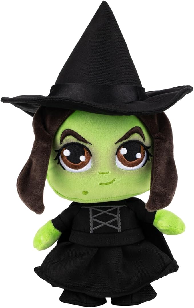 Jazwares Warner Bros. 8-Inch Wicked Witch Plush from The Wizard of Oz - Super-Soft and Huggable Plush Toy - Official Licensed Plush - for All Ages
