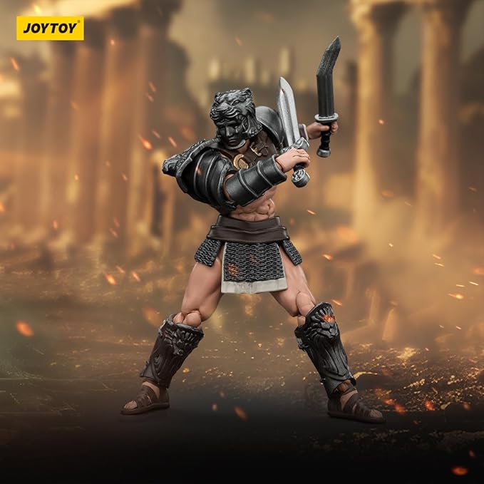 JOYTOY 1/18 Strife Roman Gladiator Griffon Gladiator Collector's Edition Action Figure-4.25in