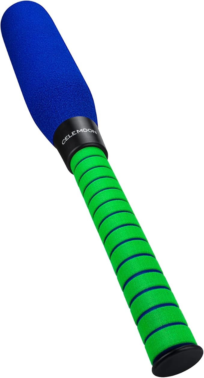 CeleMoon Ultra Soft 22 Inch Kids Foam Baseball Bat Toys with 4 Balls Gift for Children Toddlers Boys Girls Age 3-5-8 Outdoor Indoor Sport T Ball Game Playing,Blue